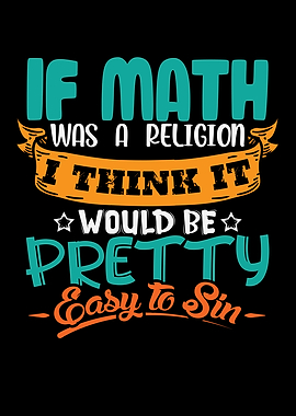 If math was a religion i t