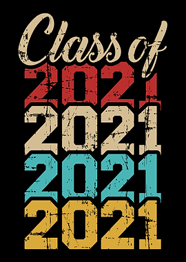 Class of 2021 vintage retr