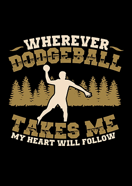 Dodgeball Player Gift