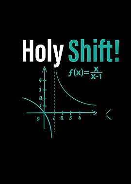 Holy Shift math shirt