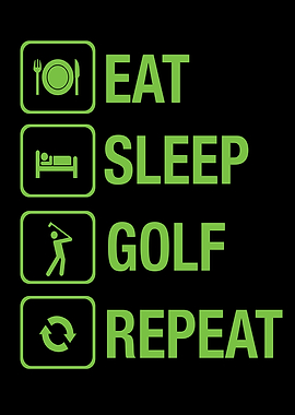 Golf Golfer Golf Clubs