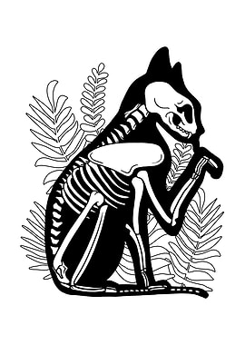 CAT SKELETON