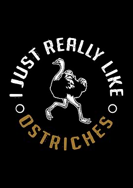 Funny Ostriches