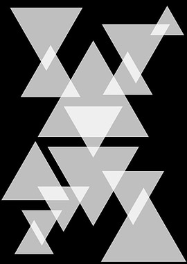 Abstract Mountains Neg