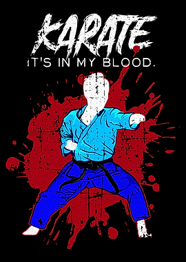 Cool karate fighter gift