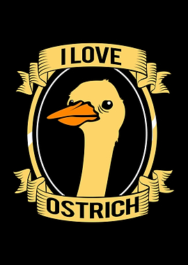 Ostrich Bird Lover