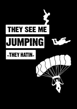 Skydive I Funny Gift Idea