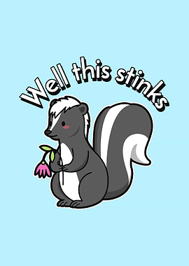 Anti valentines skunk