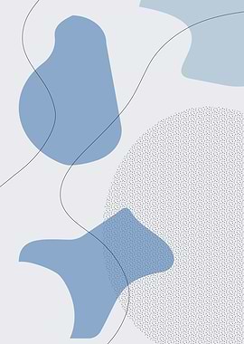 Mid Century Modern 1 blue