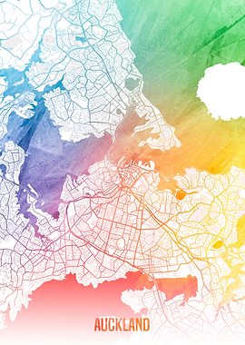 Auckland map