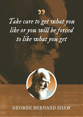 Take care to get what you