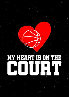 Basketball Court Wall Art