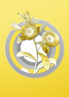 Illuminating Yellow Floral