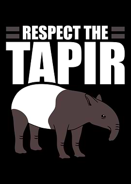 Tapir Mammal Cute Gift Ide
