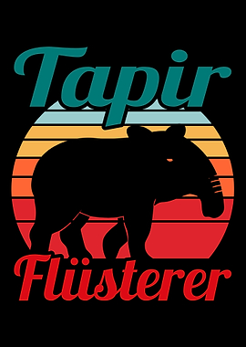 Tapir Mammal Cute Gift Ide