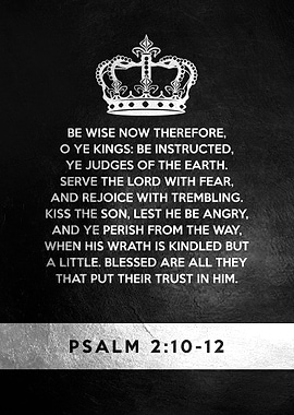 Psalm 2 10 12