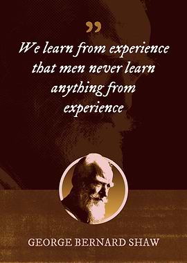 We learn from experience