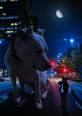 Big Dog in the Night