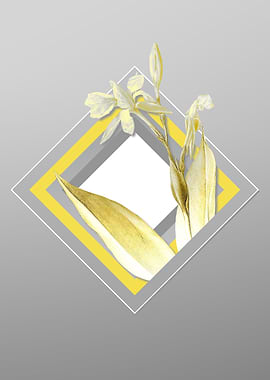 Yellow and Gray Botanicals