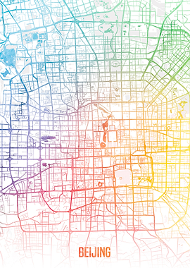 Beijing map
