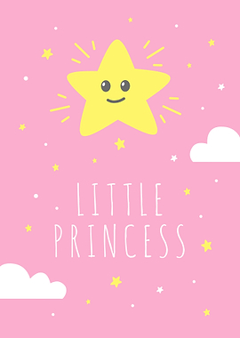 Cute star little princess