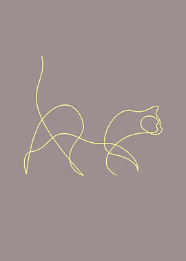 ONE LINE CAT