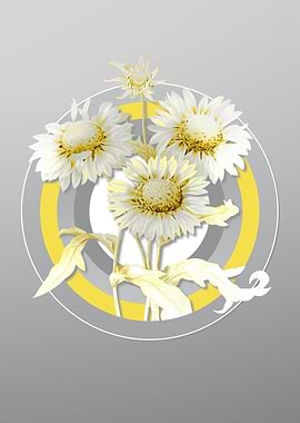 Yellow and Gray Botanicals