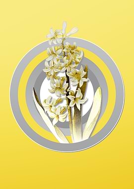 Yellow Floral Illustration