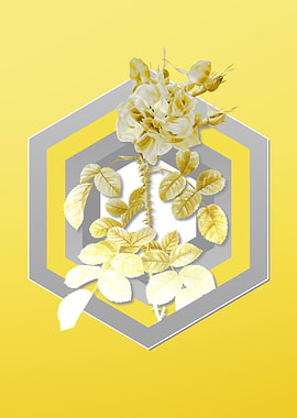 Illuminating Yellow Floral