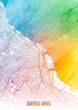 Buenos Aires map