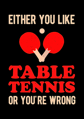 Table Tennis Funny