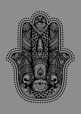 Hamsa Hand Evil Eye Fatima