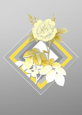 Gray Botanical Painting