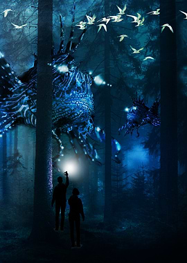 Night Krawler in Forest
