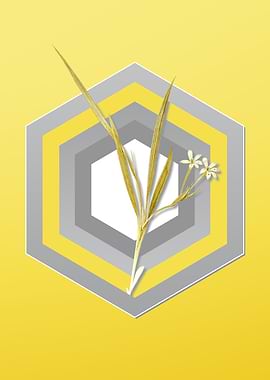 Yellow Vintage Gladiolus