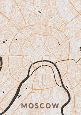 Moscow Map