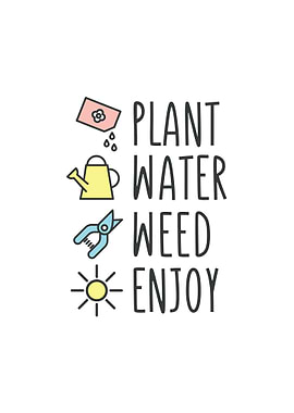 Plant Water Weed Enjoy