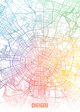 Chengdu map