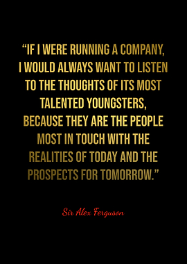 Alex Ferguson Quotes