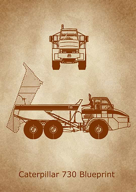Caterpillar Blueprint old