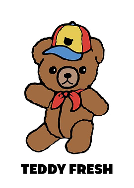 Drawing Teddy Fresh bear