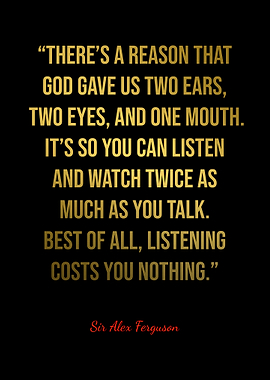 Alex Ferguson Quotes