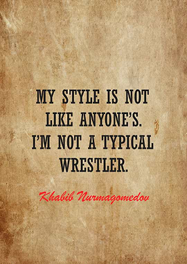 Khabib Nurmagomedov quotes