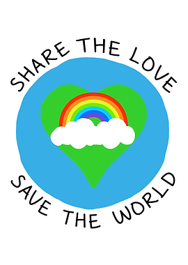 Share love save the world
