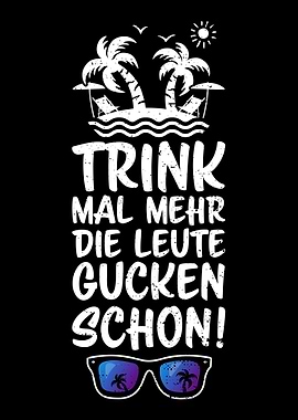 Trink Mal Mehr Die Leute G