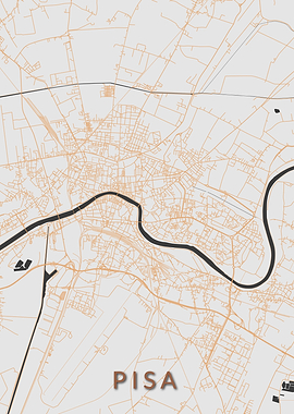 Pisa Map