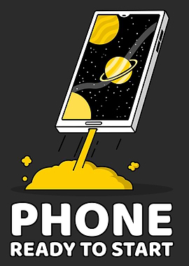 Smartphone Flying to Space