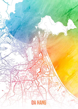 Da Nang map