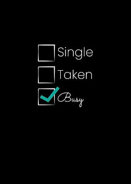Single Taken Busy