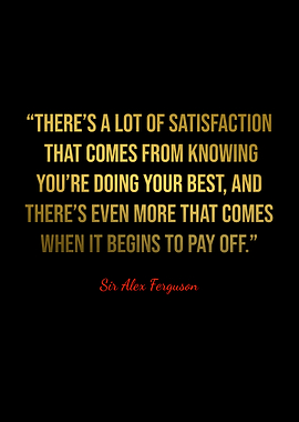 Alex Ferguson Quotes